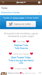 Mobile Screenshot of es.favstar.fm